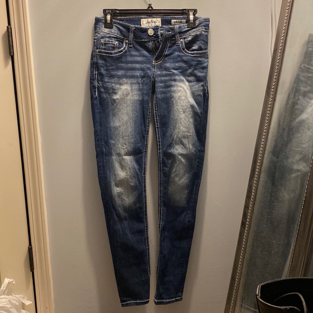 Buckle Dark Wash Lynx Skinny Jeans